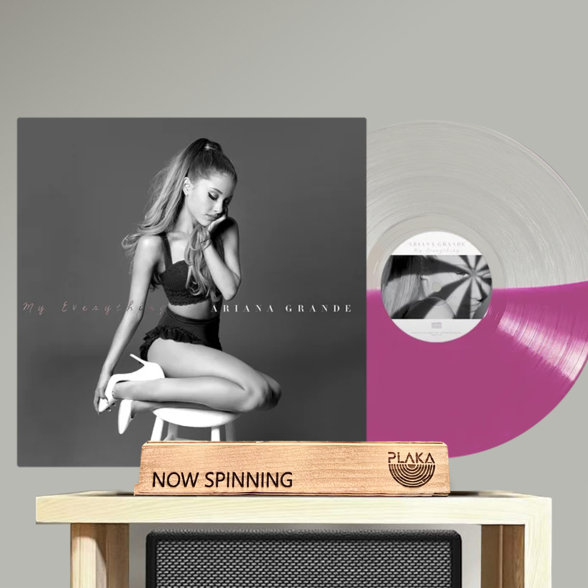 Ariana Grande - My Everything (Half Clear / Purple)