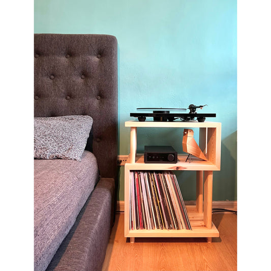 DOS Turntable Station + Vinyl Storage