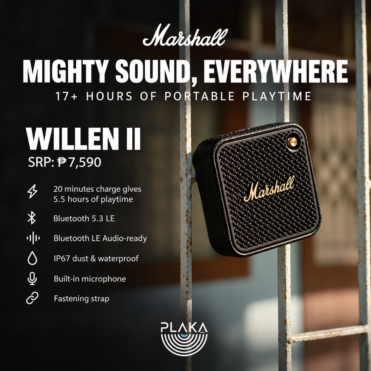 Marshall Willen Speakers
