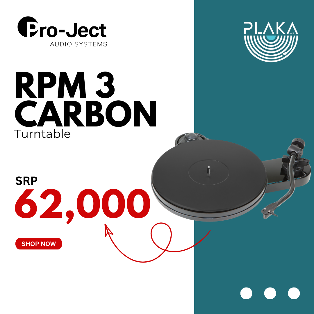 Pro-ject RPM 3 Carbon Turntable