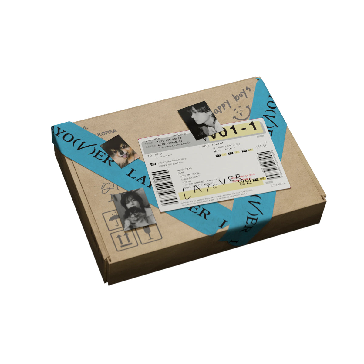 V (BTS) - Layover CD Box Set (Version 02)