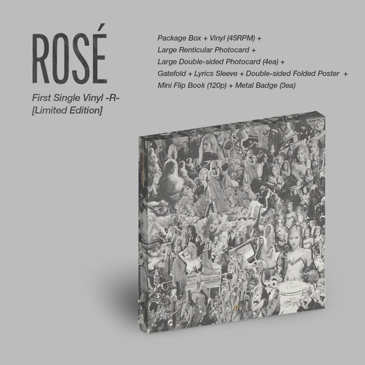 Rosé - First Single Vinyl -R- (Limited Edition Boxset)