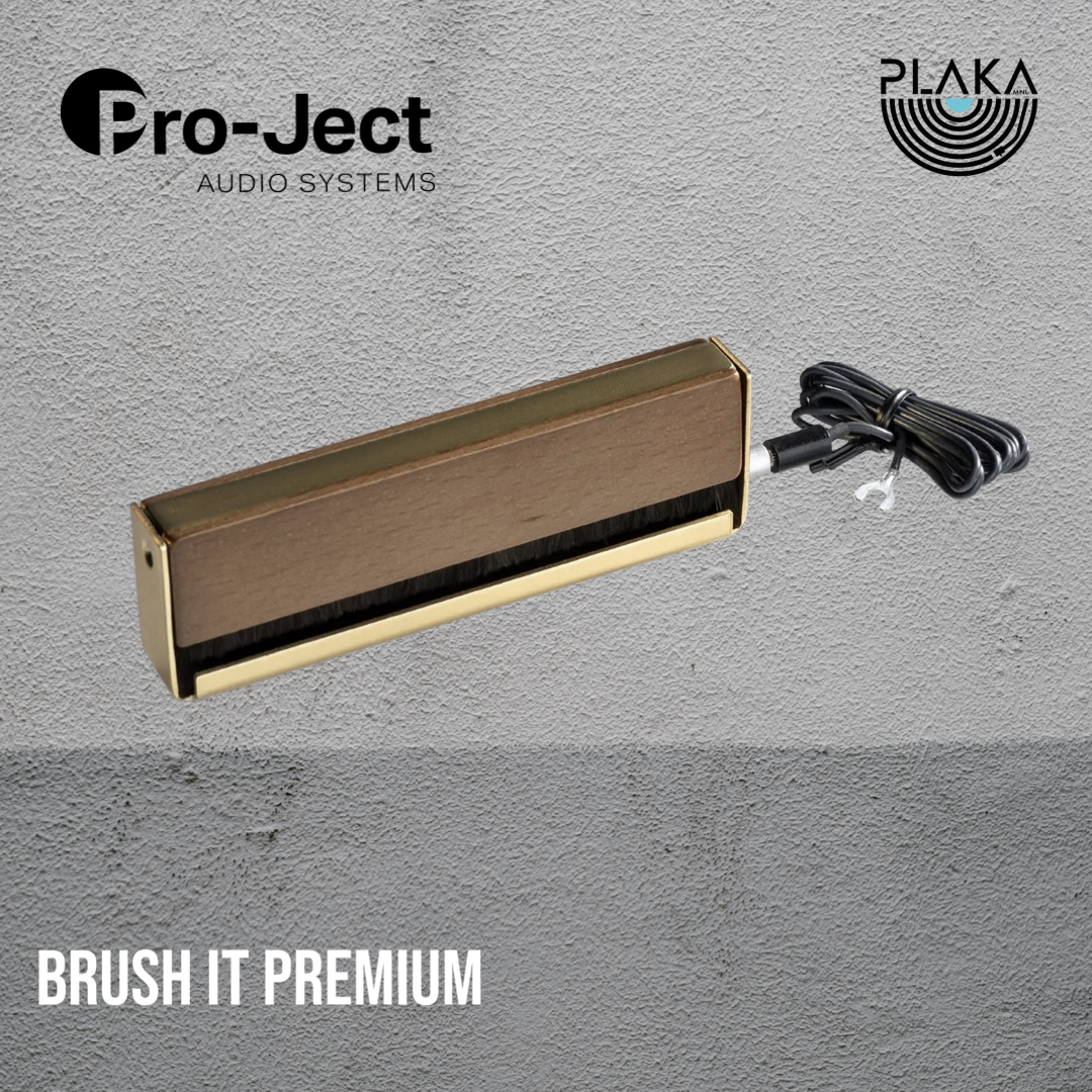 Brush It Premium -  Metal brush with grounding cable