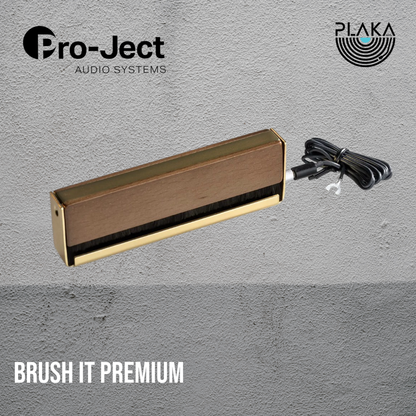 Brush It Premium -  Metal brush with grounding cable