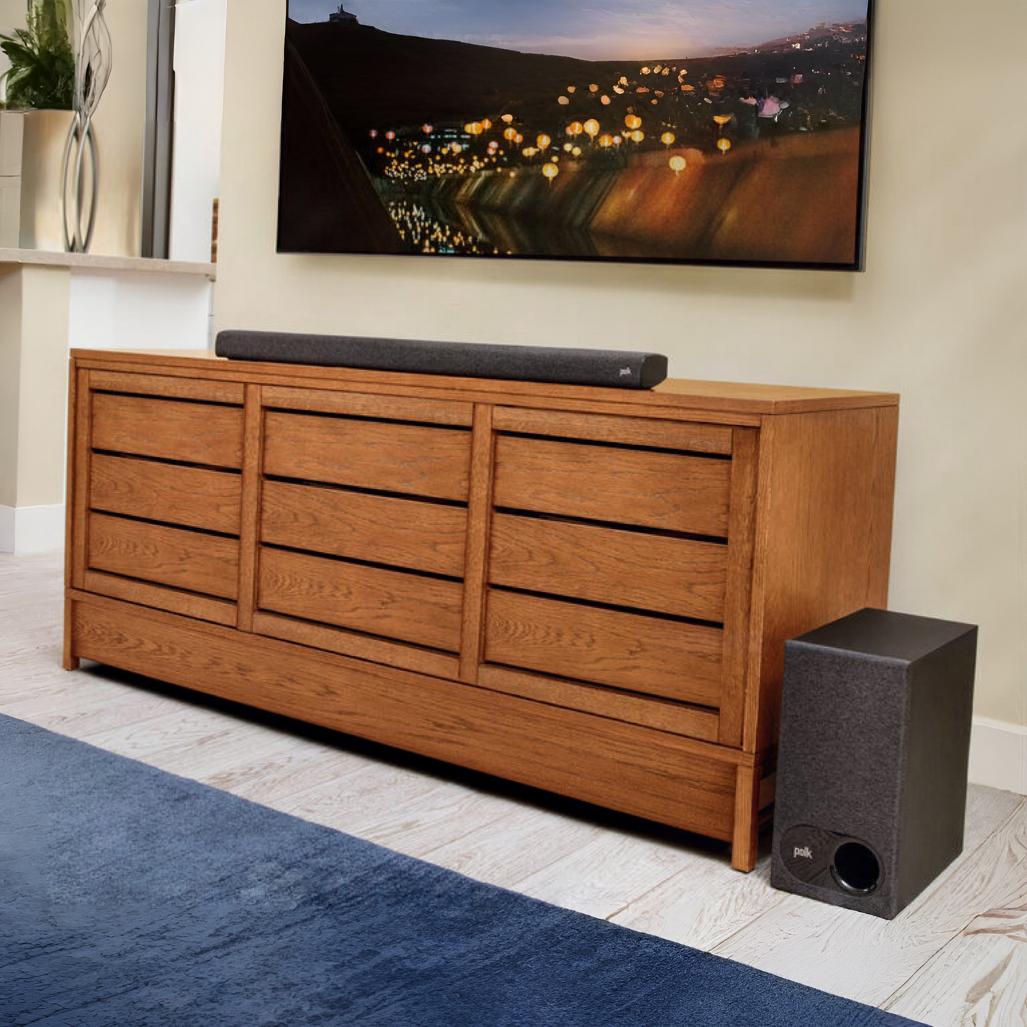 Polk Audio - Signa S3 Soundbar with Wireless Subwoofer