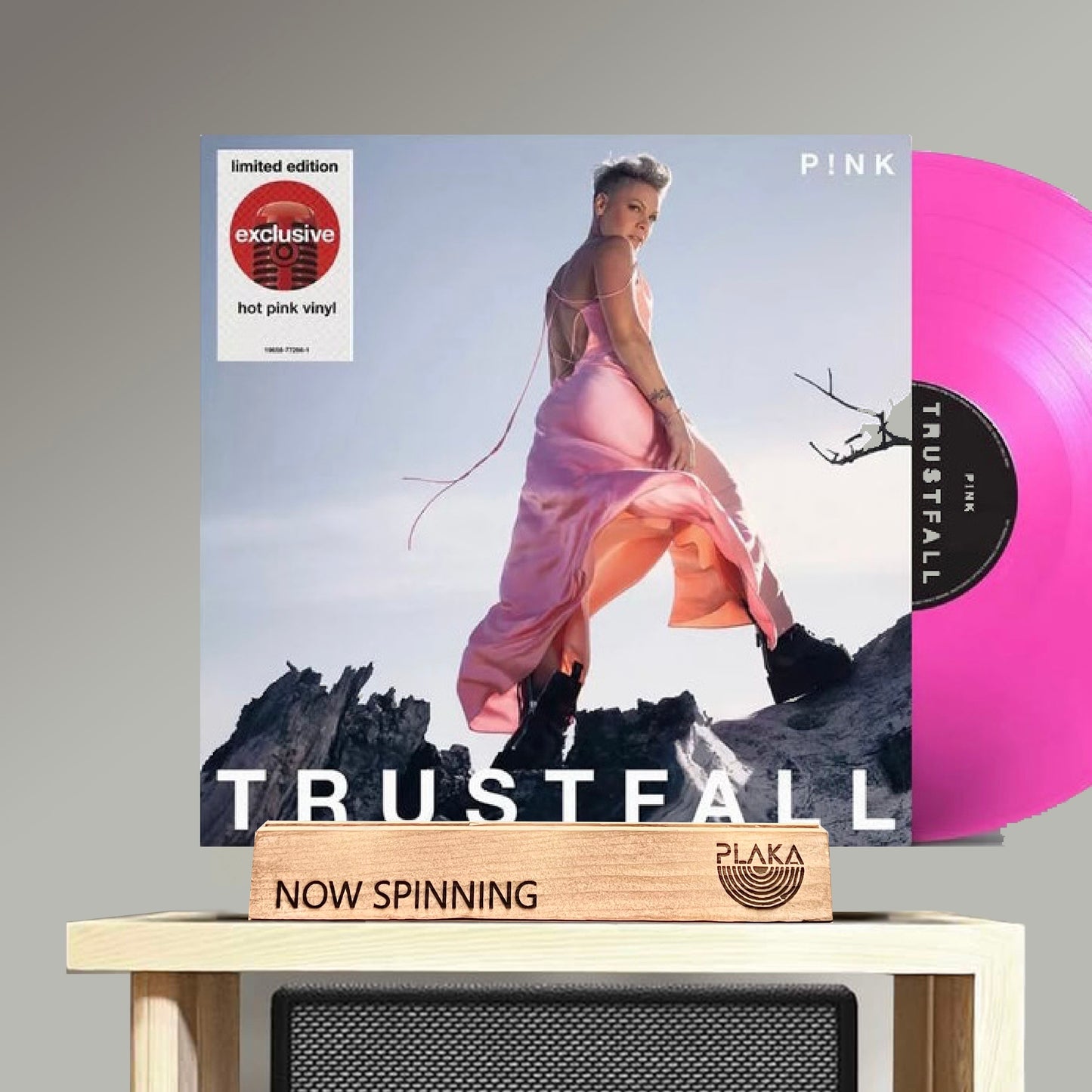 Pink -Trustfall