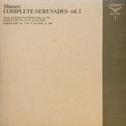 Mozart: Complete Serenades Volume I( Willi Boskovsky)( Box Set No.49)