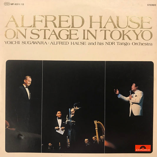 Alfred Hause on Stage in Tokyo