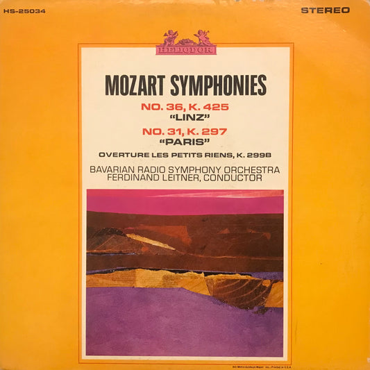 Mozart Symphonies- No.36,K.425” LINZ”/ No.31,K.297”PARIS”