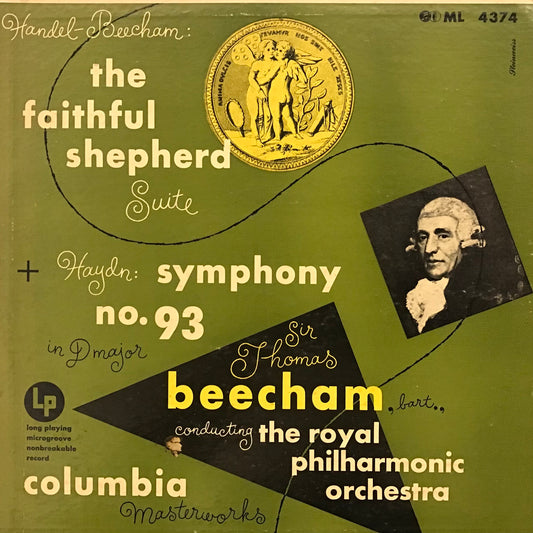 Handel Beecham: The Faithful Shephered Suite, Haydn: Symphony No.93 In D Major