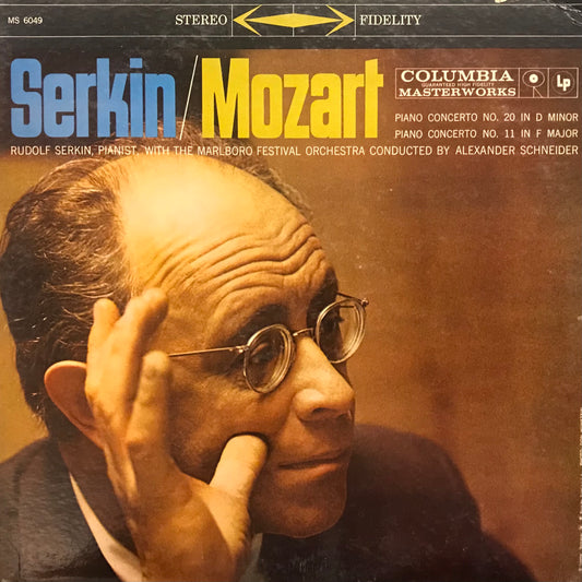 Serkin/Mozart- Rudolf Serkin,Pianist,with the marlboro Festival Orchestra