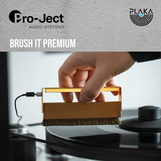 Brush It Premium -  Metal brush with grounding cable