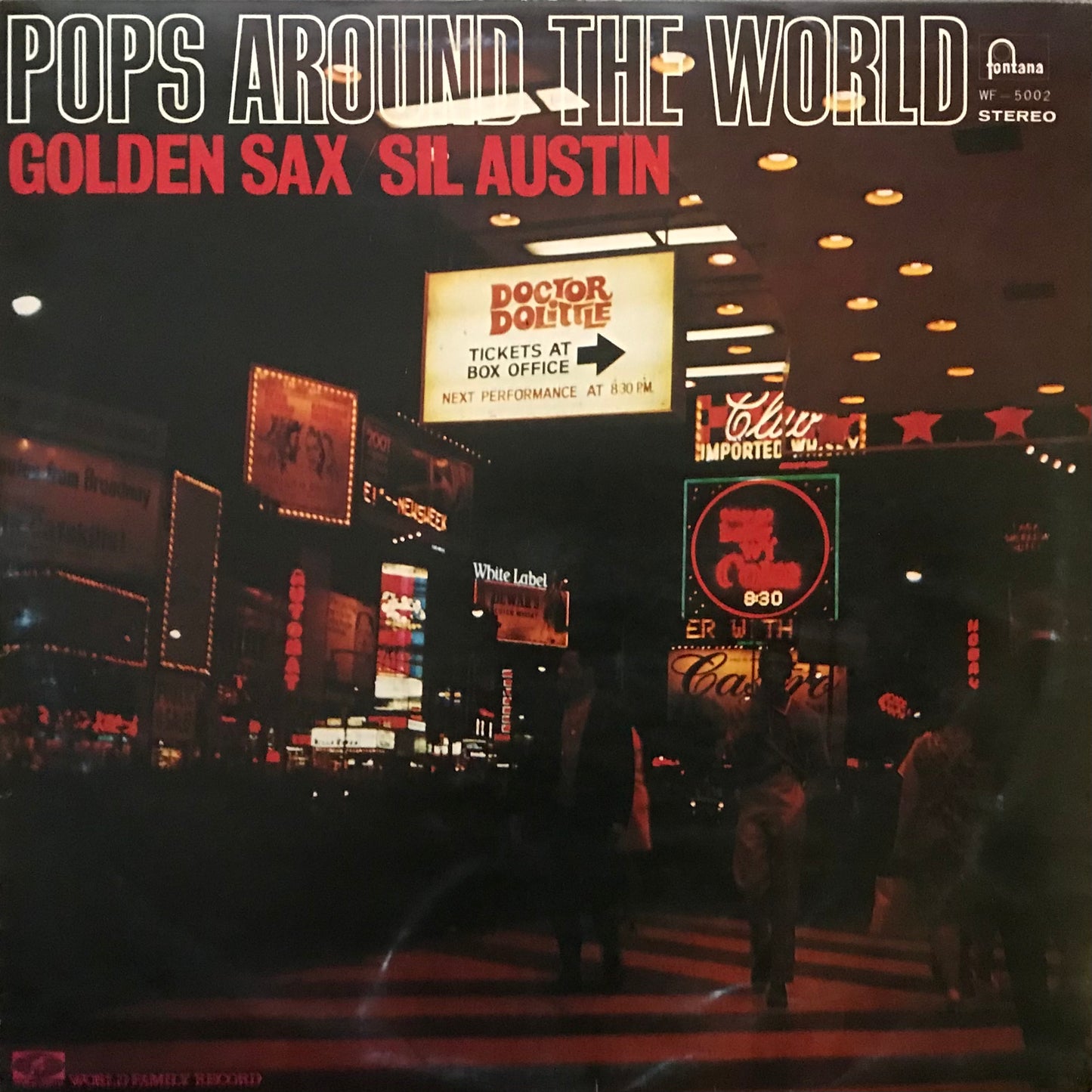 Pops Around The World- Golden Sax Sil Austin