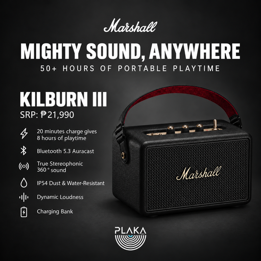 Marshall Kilburn III Speakers