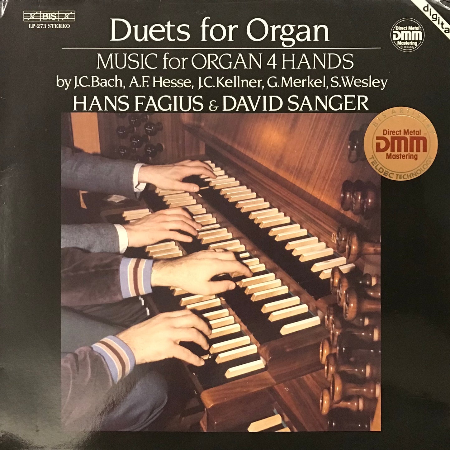 Duets for Organ-Music for Organ 4 Hands