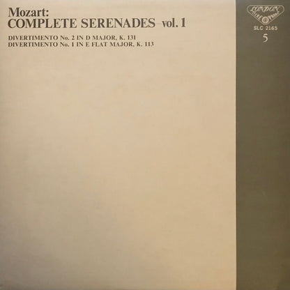 Mozart: Complete Serenades Volume I( Willi Boskovsky)( Box Set No.49)