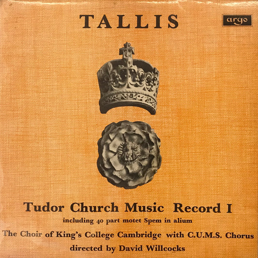 Thomas Tallis - Tudor Church Music Record 1