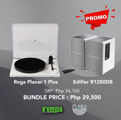 Rega Planar 1 Plus + Edifier R1280DB Combo