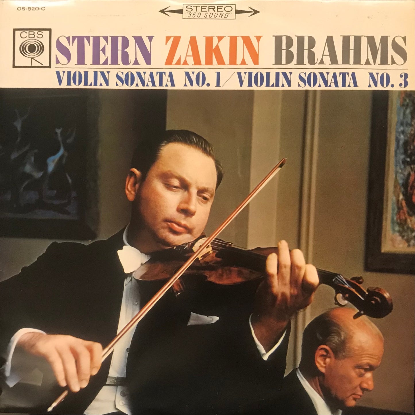 Stern Zakin Brahams Violin Sonata No.1/ Violin Sonata No.3