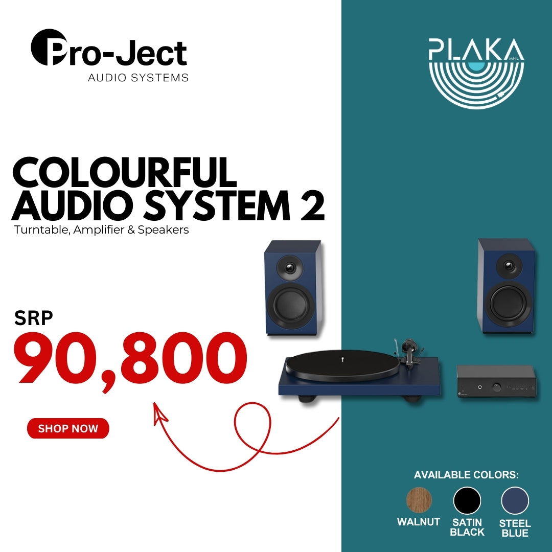 Pro-ject Colourful Audio System 2 (Turntable Set)
