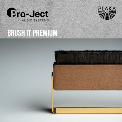 Brush It Premium -  Metal brush with grounding cable