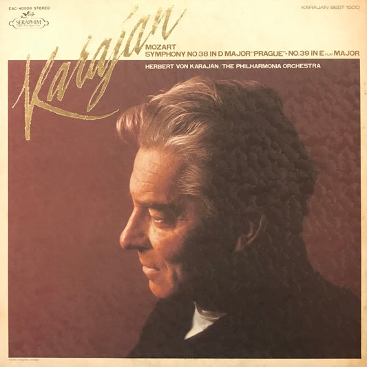 Karajan- Mozart Symphony No.38 in D major” Prague”. no.39 in E Flat major