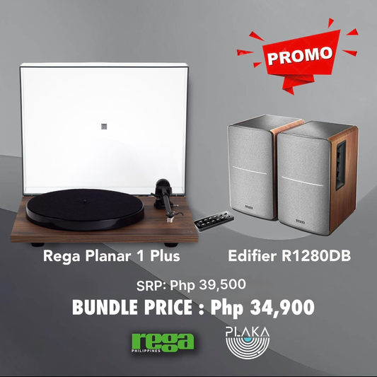 Rega Planar 1 Plus + Edifier R1280DB Combo