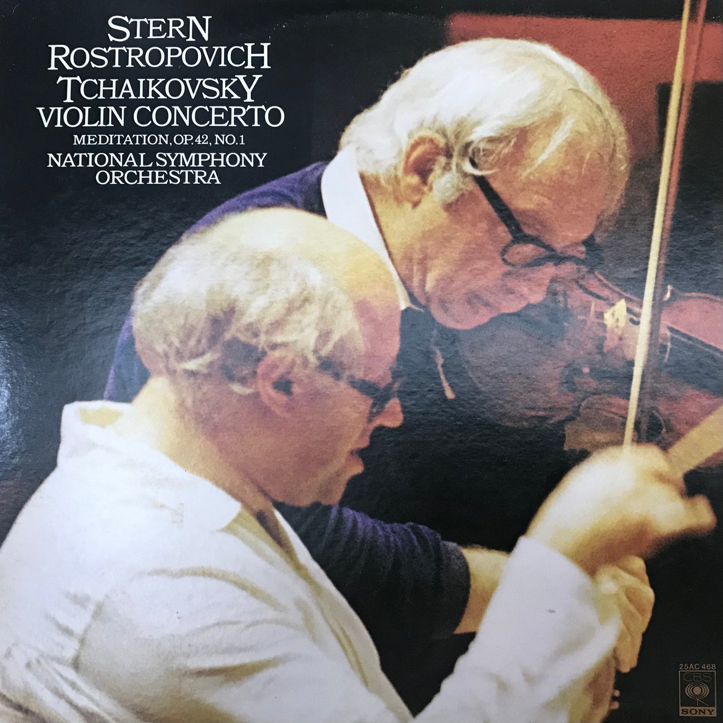 Stern Rostropovich: Tchaiksovsky Violin Concerto