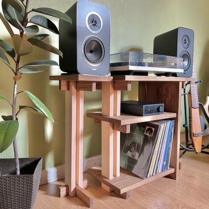 Turntable Station + Speaker Stands