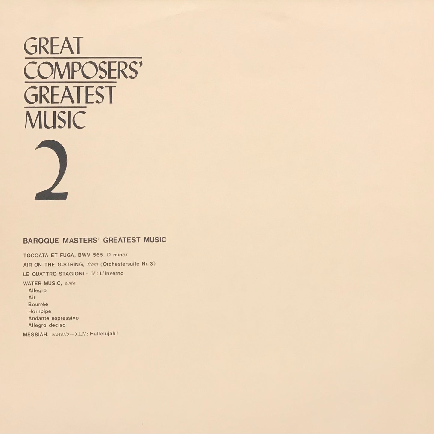Great Composers’ Greatest Music(BoxSet No.26)