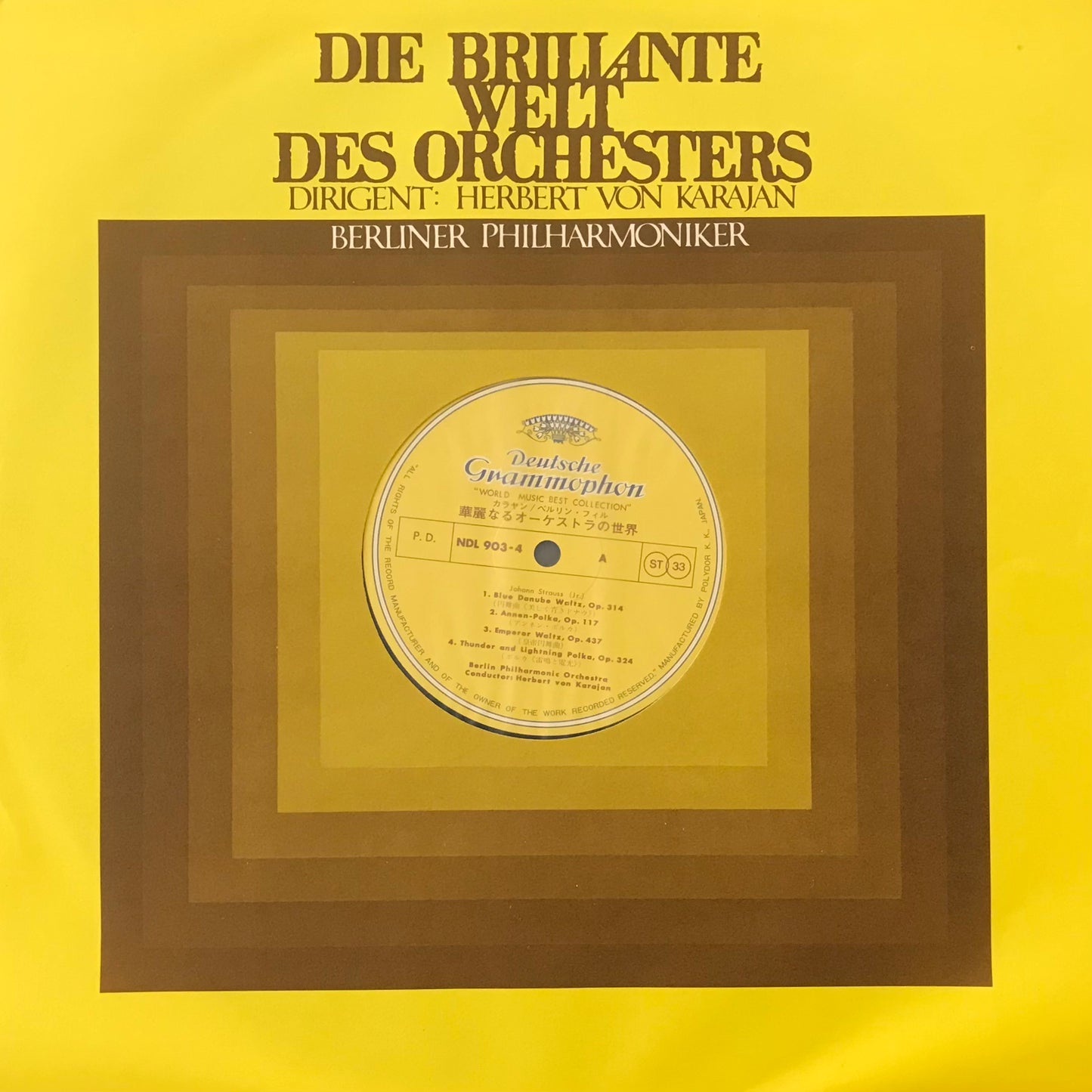 Die Brillante Welt Des Orchesters: Diregent: Herbert Von Karajan ( Box Set No.9)