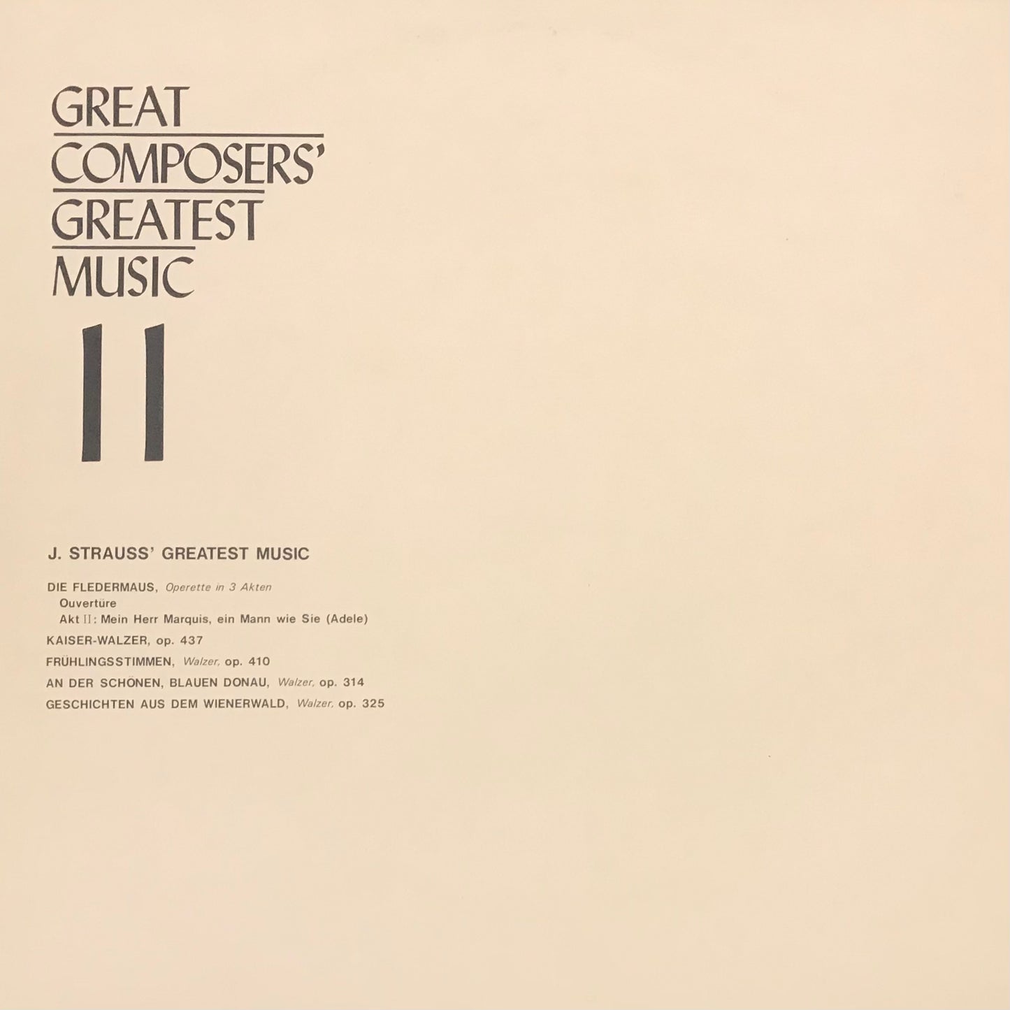 Great Composers’ Greatest Music(BoxSet No.26)