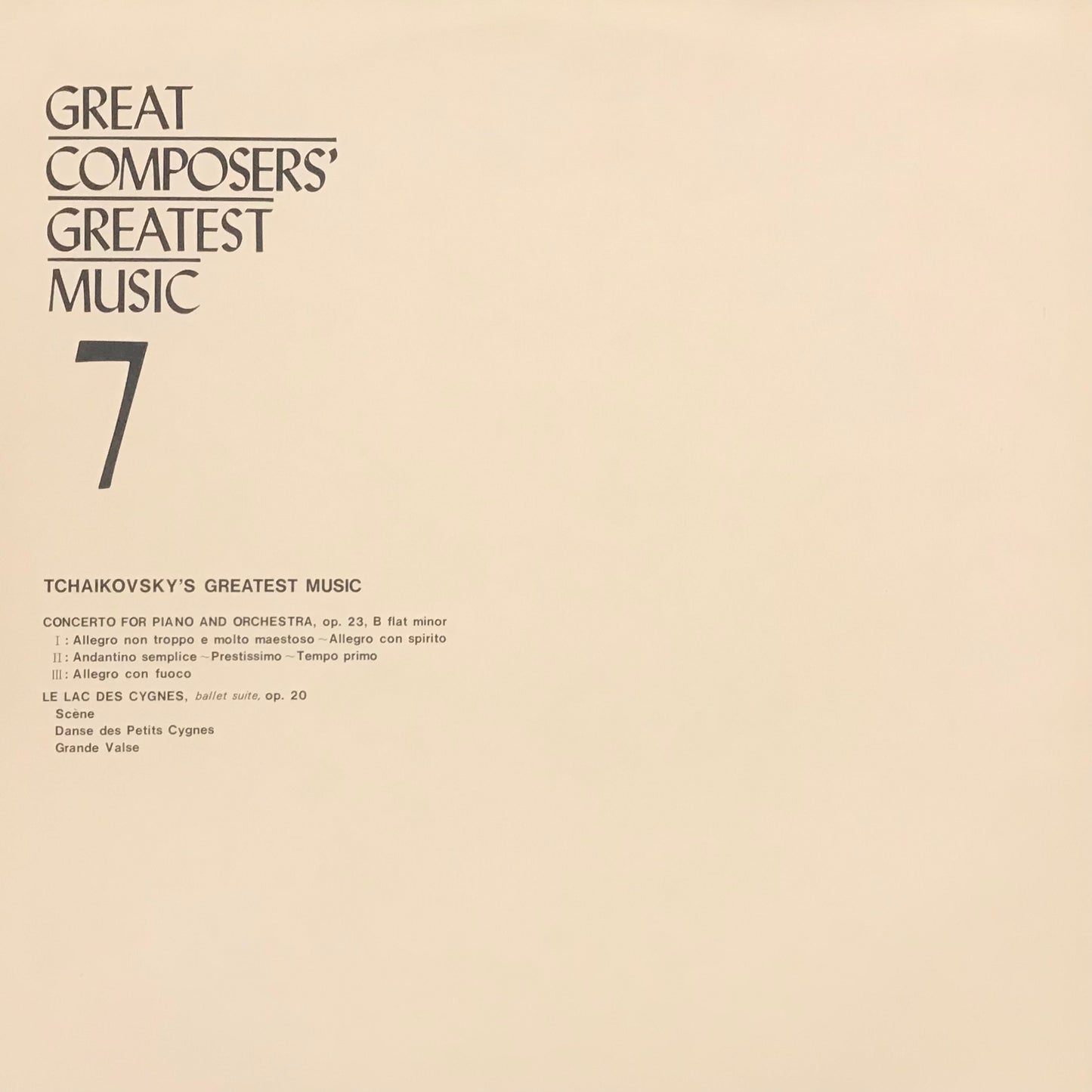Great Composers’ Greatest Music(BoxSet No.26)