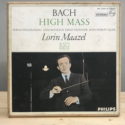 Bach: High Mass. Lorin Maazel(.Box Set No.28)