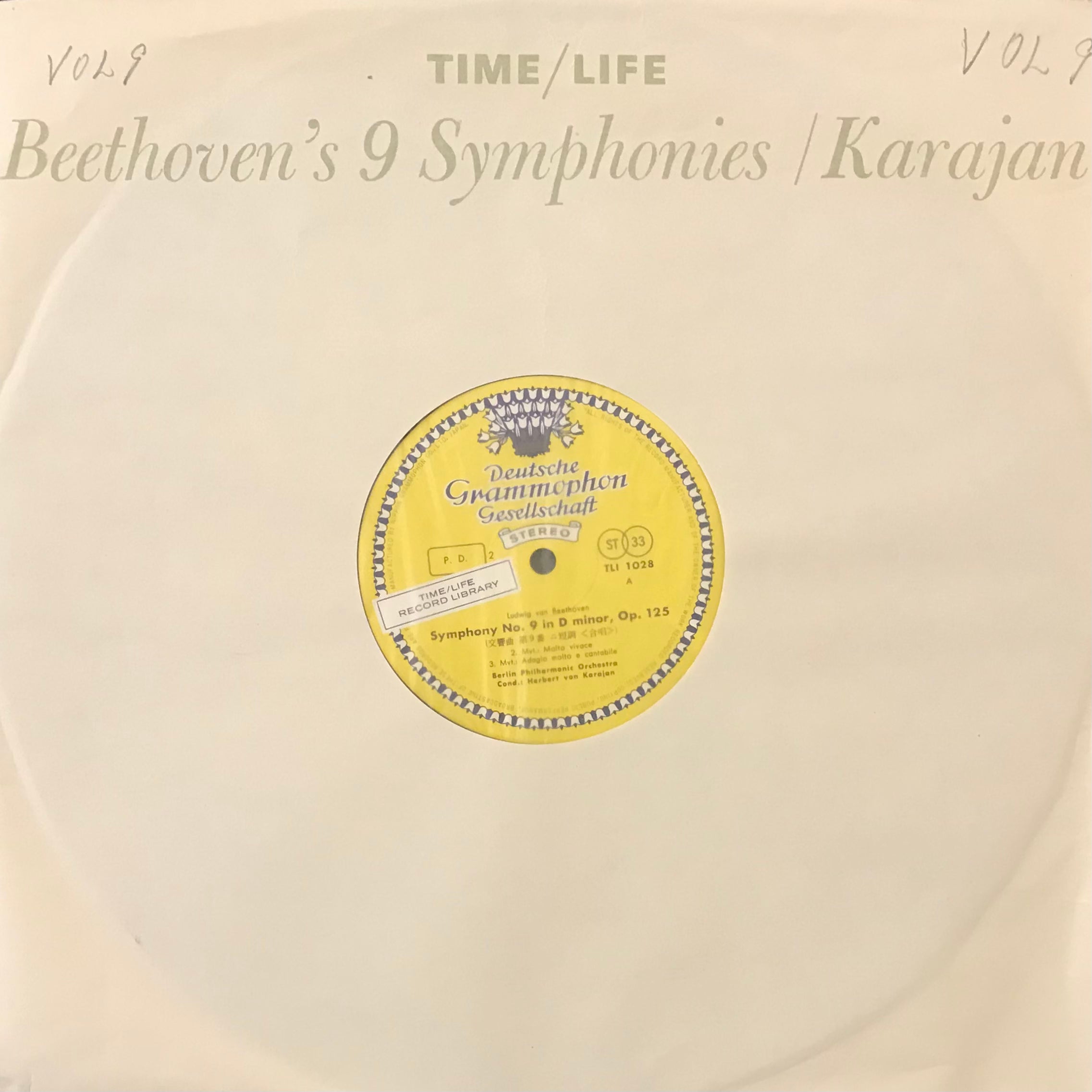 Beethoven:9　No.12)　Ludwig　Set　Symphonies/Karajan(Box　Van　–