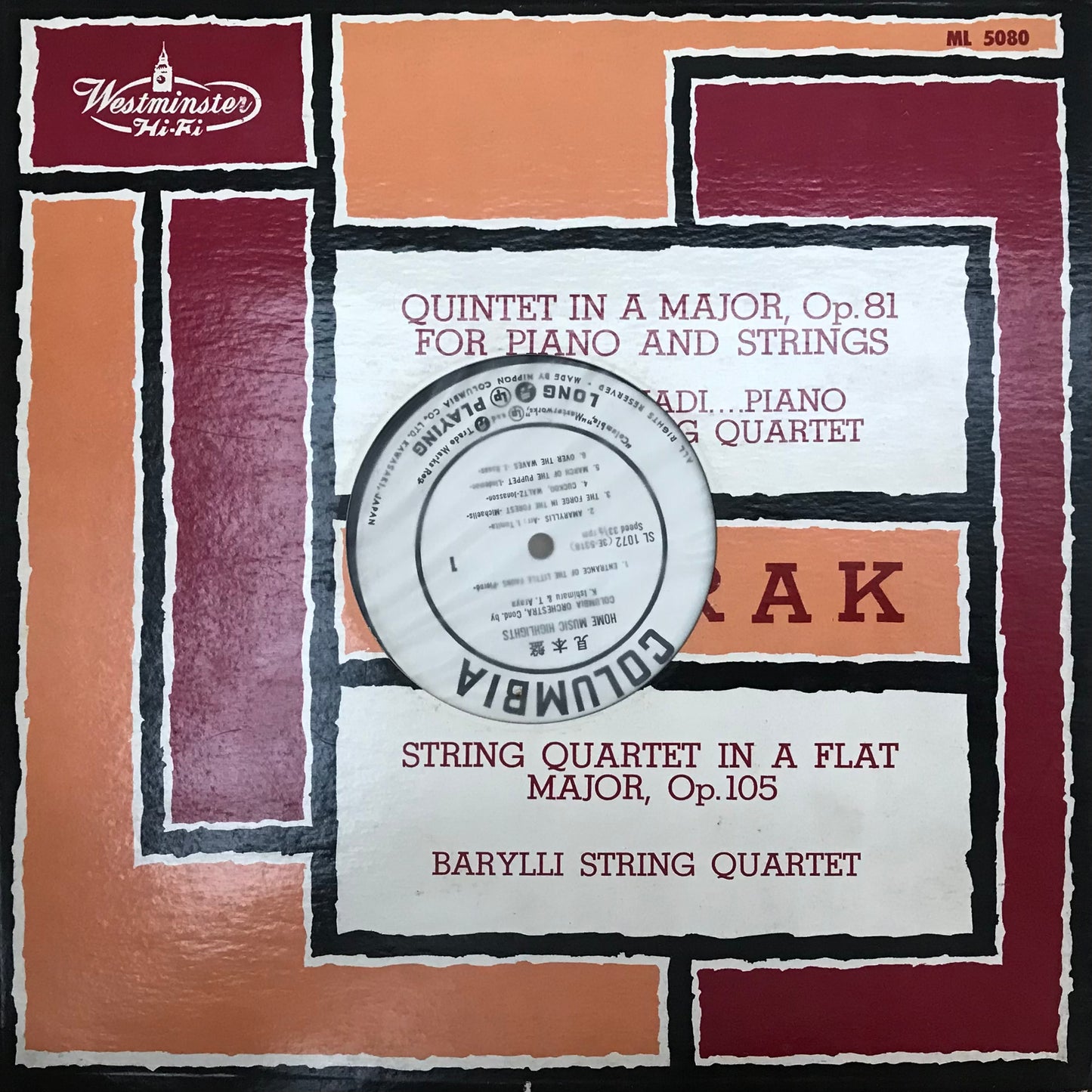 Barylli: String quartet