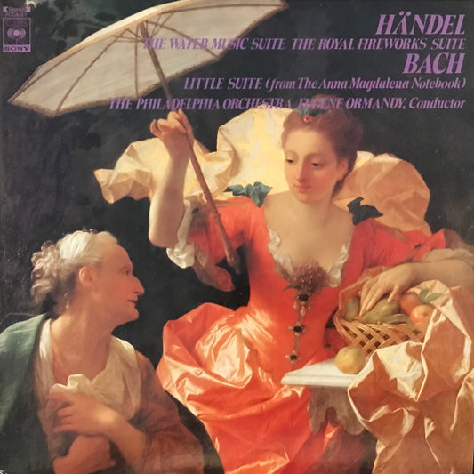 Handel: The water music suite,Royal fireworks Suite ,Bach: Little suite
