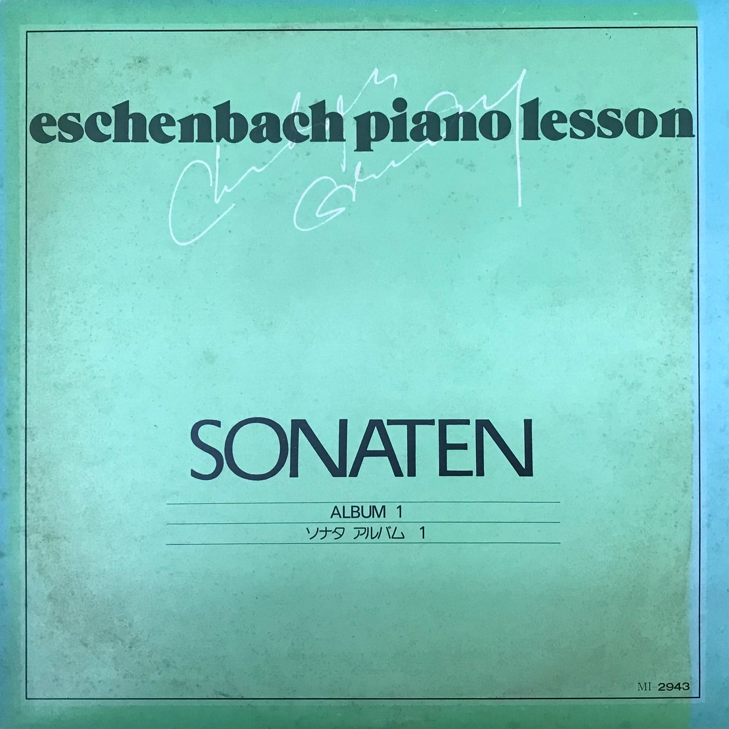 Eschenbach Piano Lesson