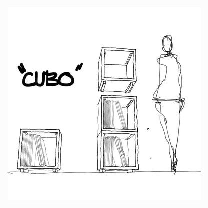 Cubo Vinyl Shelf