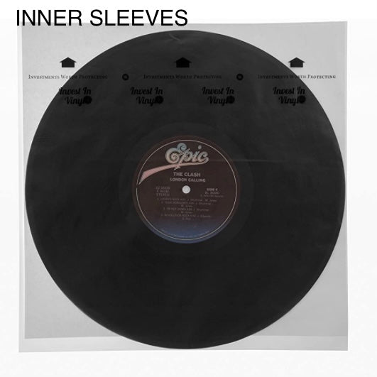 Vinyl Record Sleeve - Package 2: 50pcs. Inner Sleeves