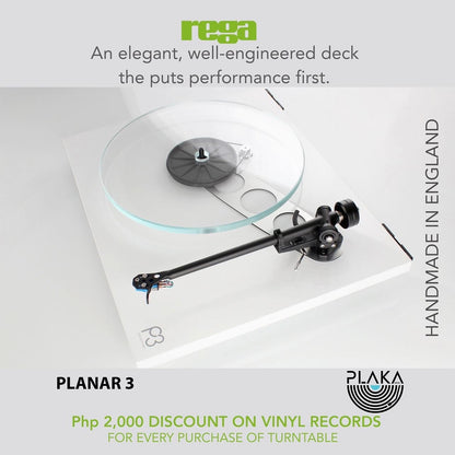 REGA Planar 3 (P3) Turntable