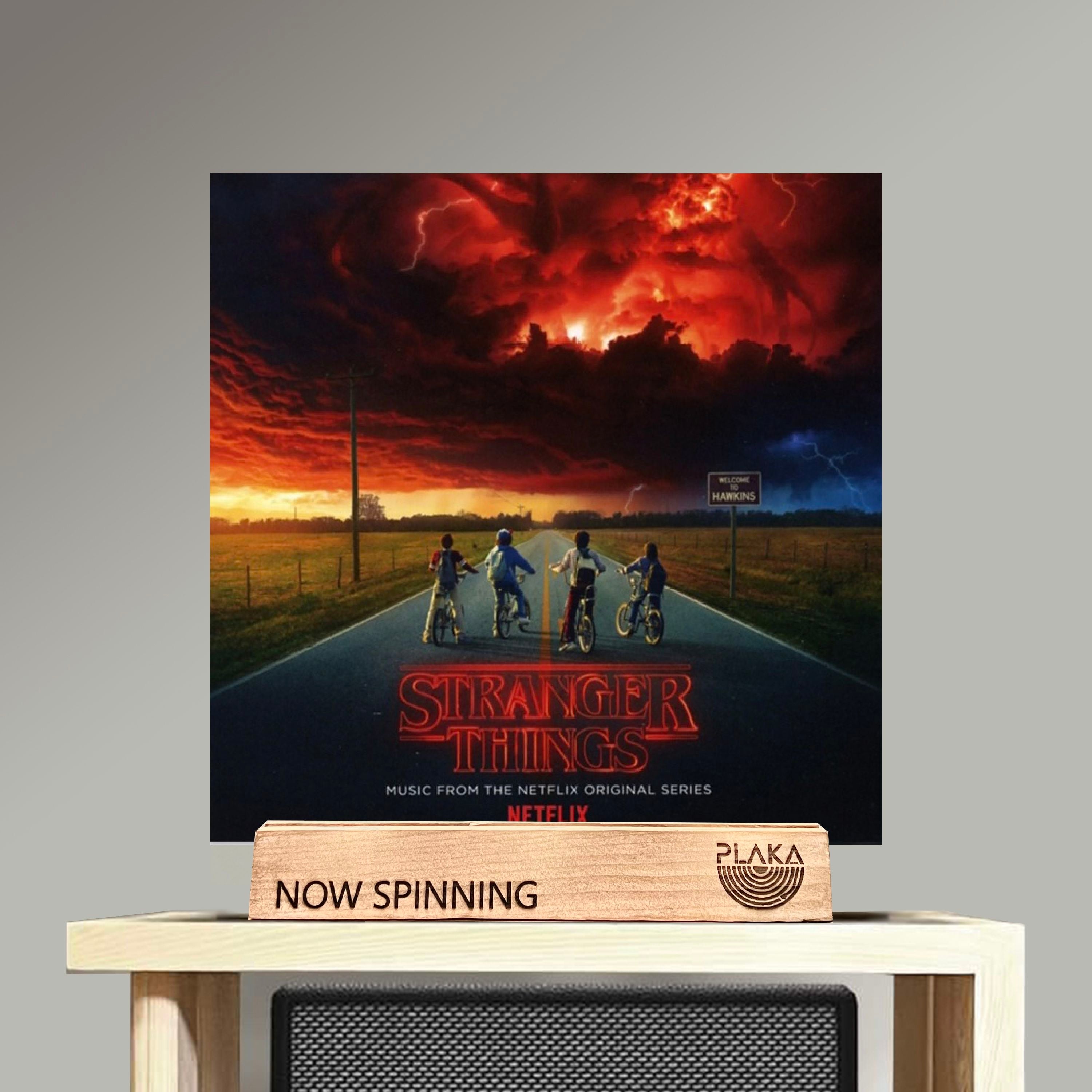 Stranger Things Seasons 1 hot & 2 Soundtrack 2-LP ~ Excl. Color + Poster & Slip Mat!