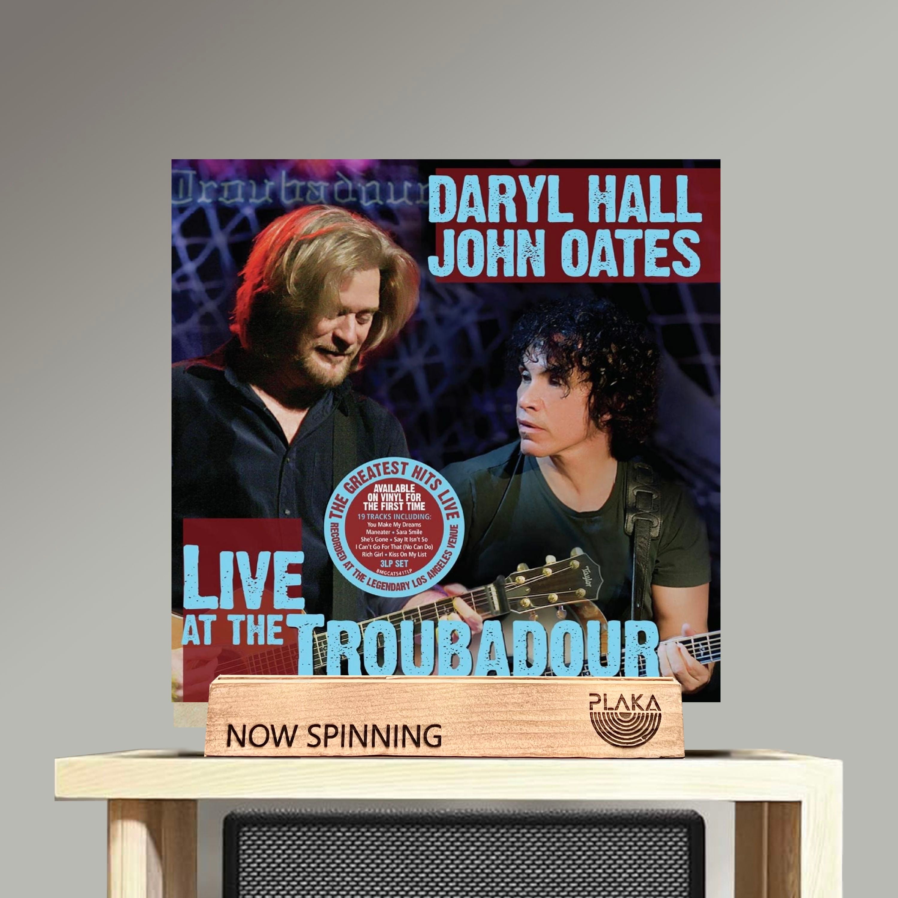 Daryl Hall John Oates* top – Live At The Troubadour 3XLP Vinyl