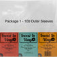 Vinyl Record Sleeve - Package 1 : 100pcs. Outer Sleeves