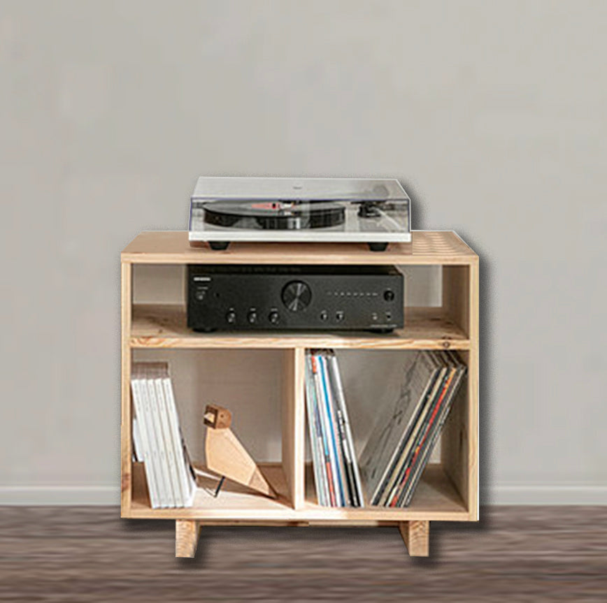 Shelf Variation 2 Turntable Station + Vinyl Storage